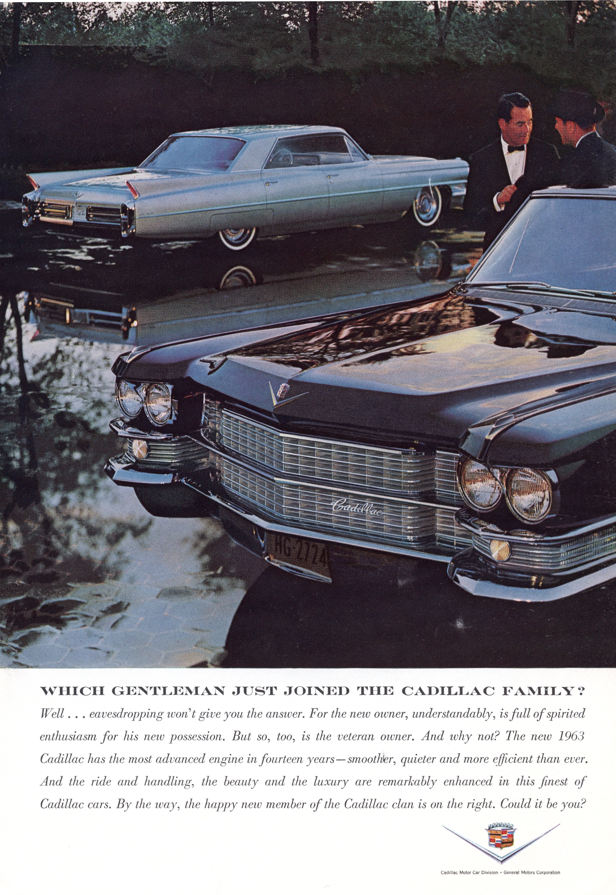 1963 Cadillac Auto Advertising